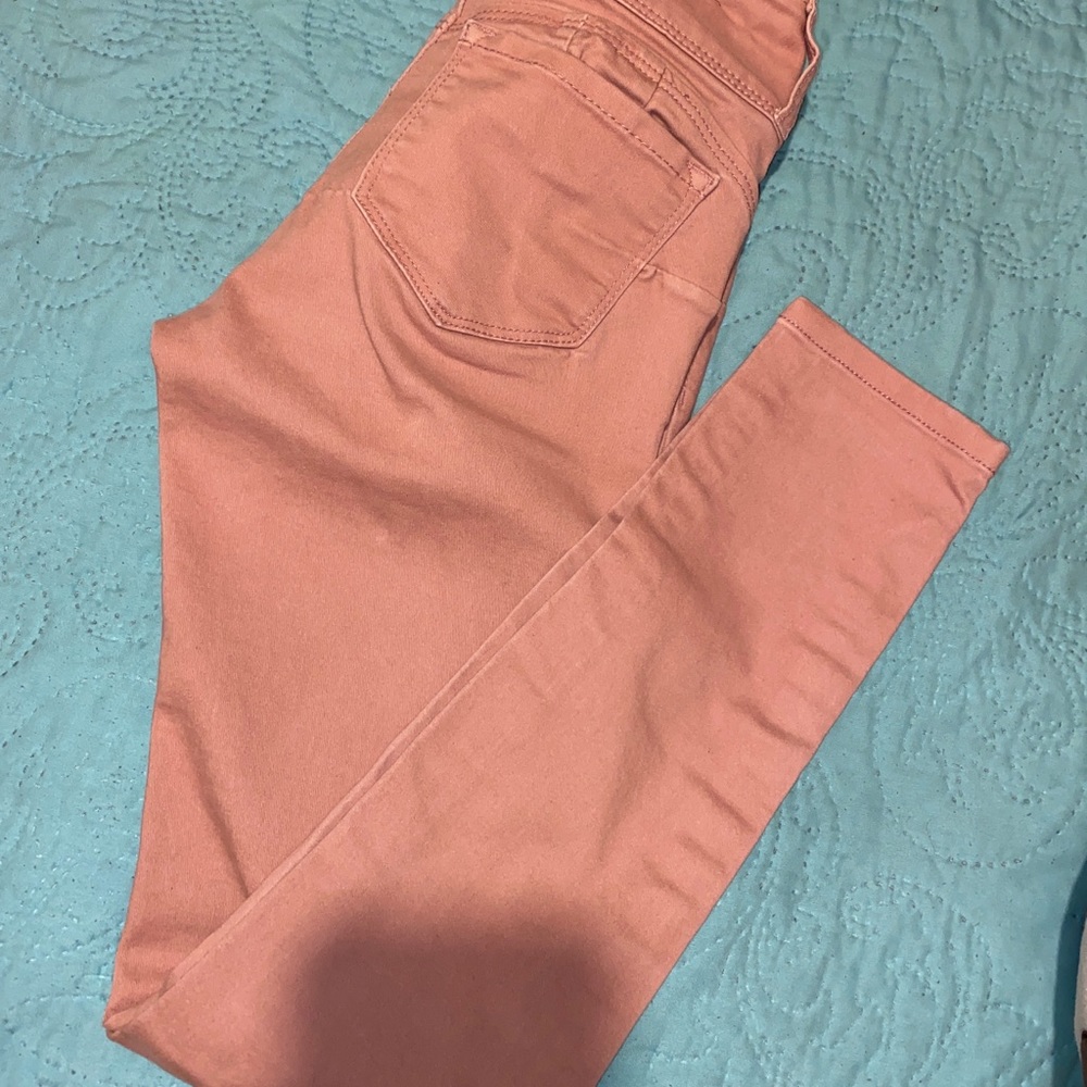 Wax jeans light pink